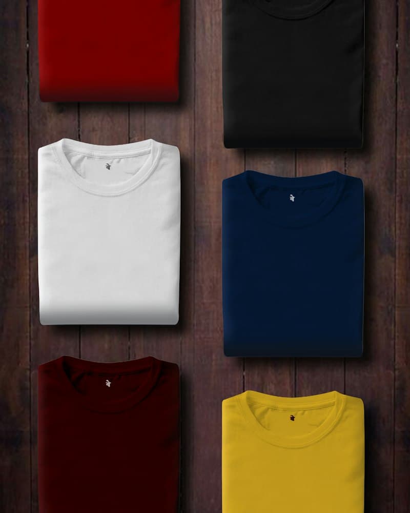 Printed crew tees